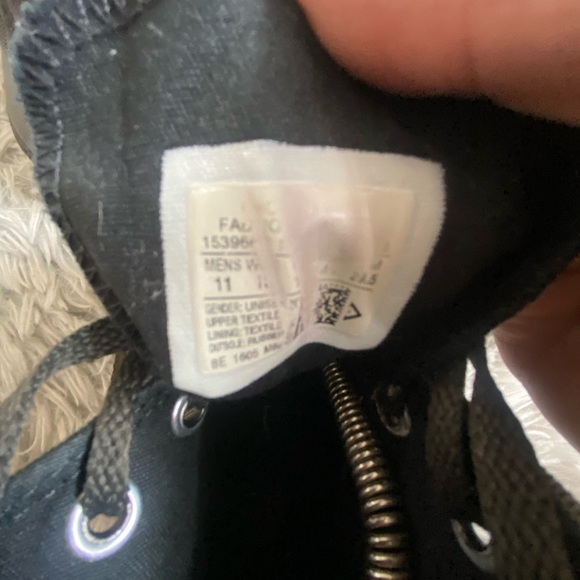 Chuck Taylor All * Grey Converse Rubber Casino Hi-Top Sneaker Mens 11 - 153966C - Picture 6 of 8